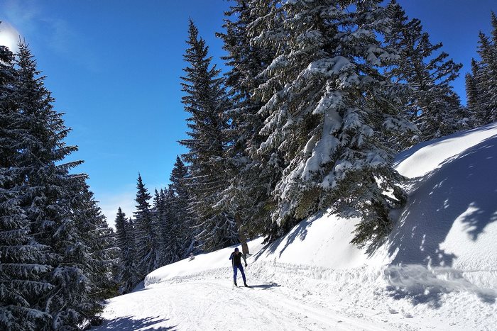 Ski de fond les Saisies